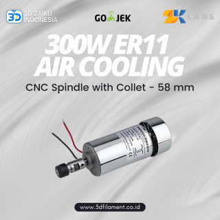 Zaiku CNC Spindle Motor 300W ER11 58 mm Air Cooling with Collet